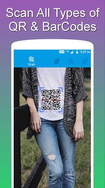 QR und Barcode Scanner Pro für Android 1.3.6 - Professionelle Barcode-Scan-Software
