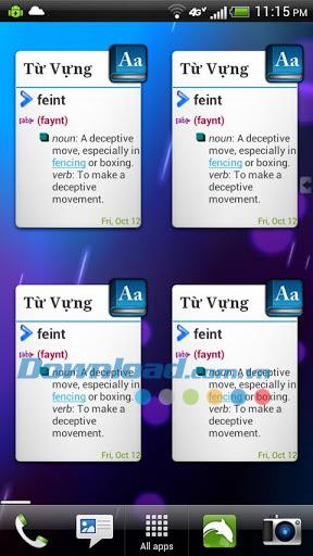 Vocabulaire au quotidien pour Android 1.0 - Application pour apprendre le vocabulaire