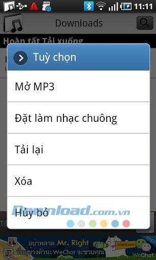 Télécharger des chansons MP3 pour Android 1.0.7 - Support Télécharger des chansons MP3