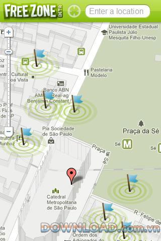 Free Zone WiFi pour Android - Recherche de hotspot WiFi gratuit pour Android