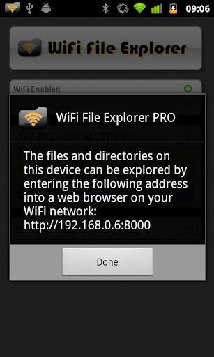 Explorateur de fichiers WiFi pour Android - Gérez les fichiers sur Android via le navigateur