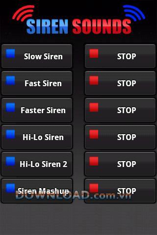 Siren Sounds pour Android - Son d'avertissement