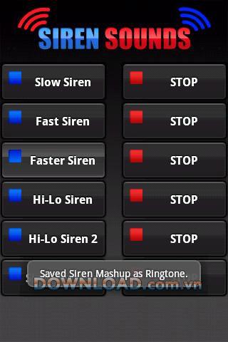 Siren Sounds pour Android - Son d'avertissement