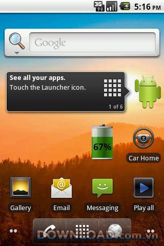 Widget de batería para Android: muestra el estado de la batería