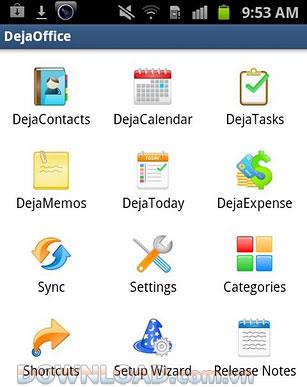 DejaOffice pour Android - Une suite complète d'applications bureautiques