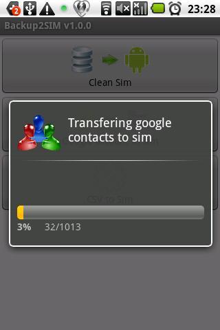 Backup2Sim para Android