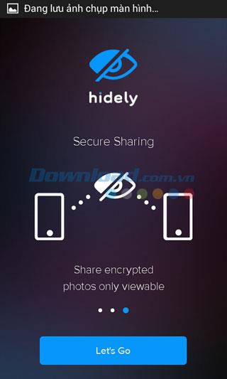 Hidely für Android 1.0 - Sichere Software zum Aufnehmen, Speichern und Freigeben von Fotos auf Android