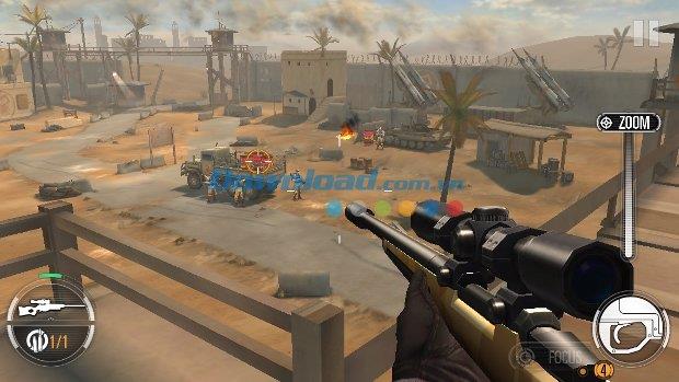 Sniper X mit Jason Statham für iOS 1.0.0 - Echter FPS-Shooter auf iPhone / iPad