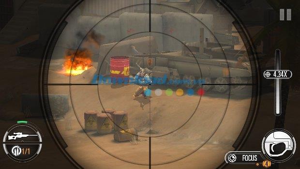 Sniper X mit Jason Statham für iOS 1.0.0 - Echter FPS-Shooter auf iPhone / iPad