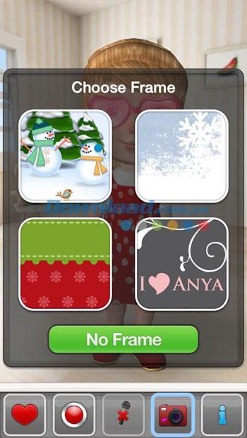 Talking Anya pour iOS 3.5 - Jeu interactif pour enfants sur iPhone / iPad