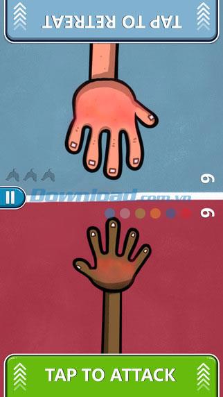 Red Hands para iOS 1.1: divertido juego de aplastamiento en iPhone / iPad