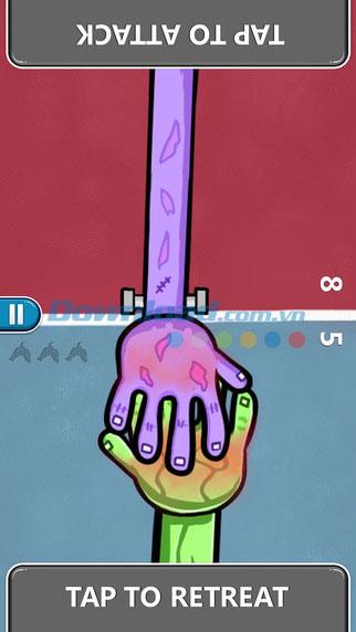 Red Hands para iOS 1.1: divertido juego de aplastamiento en iPhone / iPad