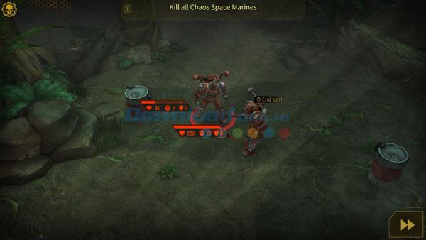 Warhammer 40,000: Space Wolf pour iOS 1.1.1 - Jeu de guerrier loup-garou sur iPhone / iPad
