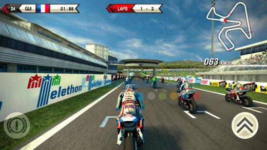 SBK15 für iOS 1.0 - Motorrad-Rennspiel mit hoher Verdrängung auf iPhone / iPad