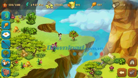 Lost in Baliboo pour iOS 1.15 - Jeu Robinson sur l'île déserte de Baliboo