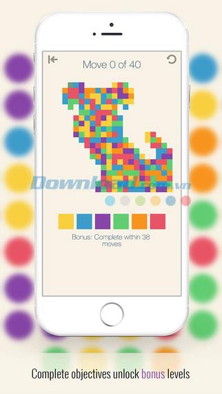 Colors United für iOS 1.0 - Intellektuelles Malspiel auf iPhone / iPad