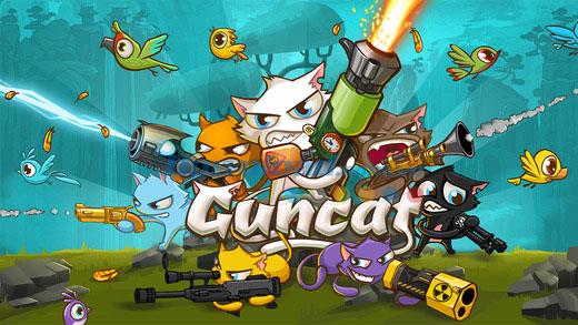 Guncat pour iOS 1.0.2 - Jeu de tir d'action sur iPhone / iPad