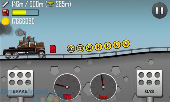 Hill Climb Racing para iOS 1.48.0 - Juego de conducción en colinas altas
