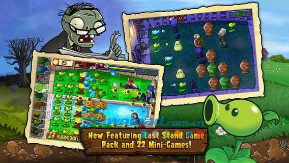 Plantes vs plantes  Zombies pour iOS 2.9.03 - Jeu de fruits en colère sur iPhone / iPad