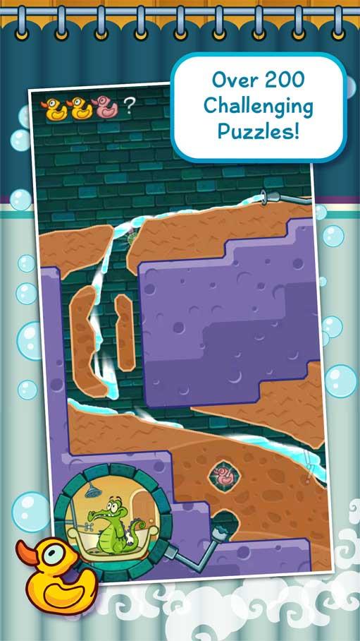 Où est mon eau? pour iOS 1.16.0 - Jeu pour bain de crocodile sur iPhone / iPad Où est mon eau? pour iOS 1.16.0 - Jeu pour bain de crocodile sur iPhone / iPad
