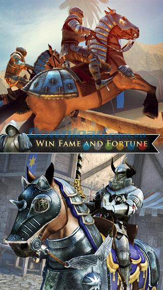 Rival Knights pour iOS 1.2.0 - Jeu de gladiateurs médiévaux sur iPhone / iPad