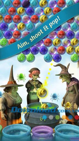 Bubble Witch Saga pour iOS 3.1.33 - Game of Legend Witch Bubbles pour iPhone / iPad