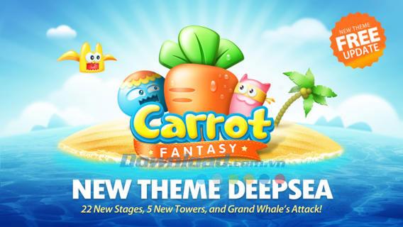 Carrot Fantasy pour iOS 1.2.1 - Les joueurs s'amusent sur iPhone / iPad