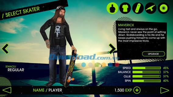 Skateboard Party 2 Lite pour iOS 1.0 - Jeu de surf passionnant sur iPhone / iPad