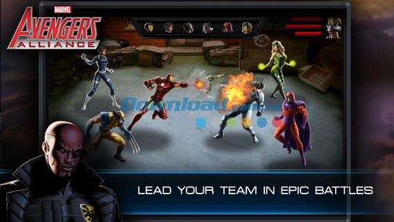 Avengers Alliance pour iOS 5.4 - Jeu d'alliance de super-héros sur iPhone / iPad
