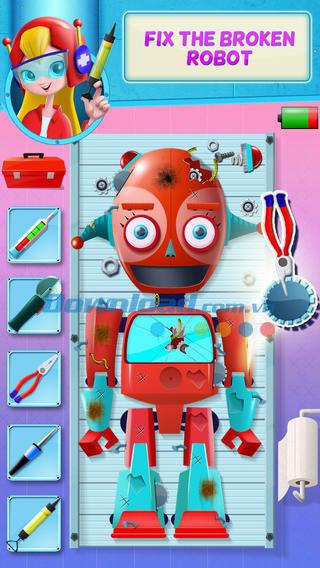 Doctor X：iOS1.1用のロボットラボ-iPhone / iPad上のロボットラボゲーム