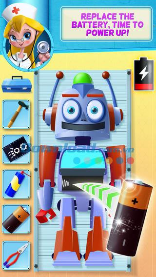 Doctor X：iOS1.1用のロボットラボ-iPhone / iPad上のロボットラボゲーム