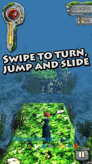 Temple Run：Brave for iOS 1.5.0-iPhone / iPadのゲームマスコット泥棒