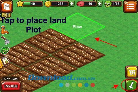 Zombie Farm 2 para iOS - jogo Zombie farm para iPhone / iPad