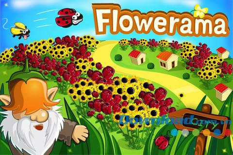 Flowerama pour iOS 1.2.2 - Jeu de ville aux fleurs pour iPhone / iPad