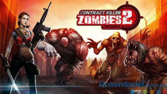 Contract Killer Zombies 2 pour iOS 2.0.2 - Un jeu de tir TPS pour tuer des zombies