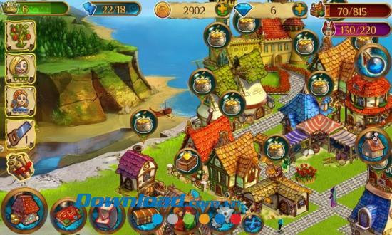Enchanted Realm HD para iPad 1.12: juego de construcción de reinos en el iPad