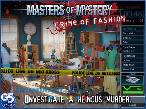Masters of Mystery: Verbrechen der Mode HD für iPad 1.0 - Spiel, um den Mörder zu finden