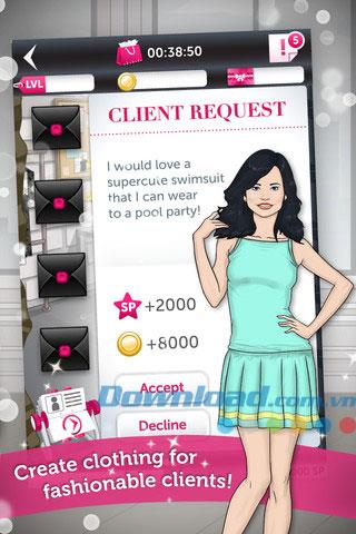 Fashion Star Boutique für iOS 1.6 - Game Fashion Star für iPhone / iPad