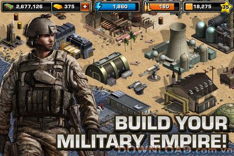 Modern War para iOS: construye un imperio militar global