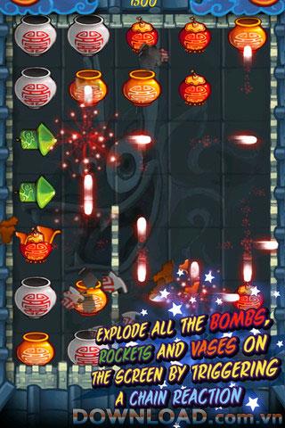 Fireworks Free pour iOS - Divertissement de jeu pour iPhone
