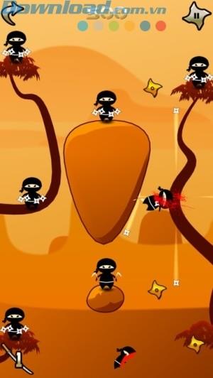 Stupid Ninjas pour iOS 1.0.5 - Jeu de ninja stupide pour iPhone