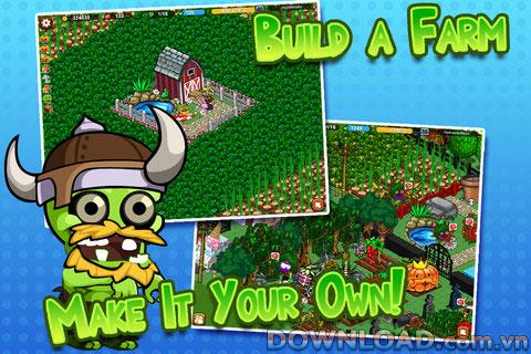 Zombie Farm pour iOS - Divertissement de jeu pour iPhone