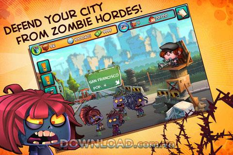 No Zombies Allowed pour iOS - Divertissement de jeu pour iPhone