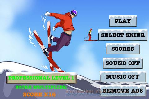 Crazy Tiny Skier para iOS