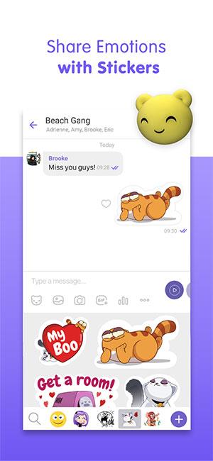 Viber Messenger für iOS 14.4.0 - Kostenlose Videoanrufe, Anrufe, SMS auf dem iPhone / iPad Viber Messenger für iOS 14.4.0 - Kostenlose Videoanrufe, Anrufe, SMS auf dem iPhone / iPad