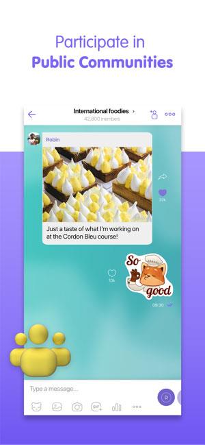 Viber Messenger für iOS 14.4.0 - Kostenlose Videoanrufe, Anrufe, SMS auf dem iPhone / iPad Viber Messenger für iOS 14.4.0 - Kostenlose Videoanrufe, Anrufe, SMS auf dem iPhone / iPad