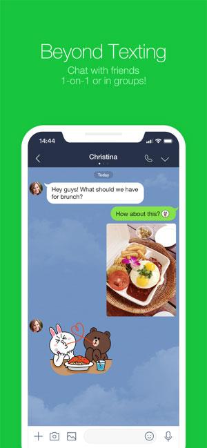 LINE für iOS 10.19.0 - LINE soziales Netzwerk für junge Leute LINE für iOS 10.19.0 - LINE soziales Netzwerk für junge Leute