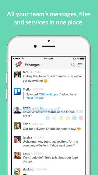 Slack para iOS 19.07.10: aplicación de chat grupal popular en la empresa