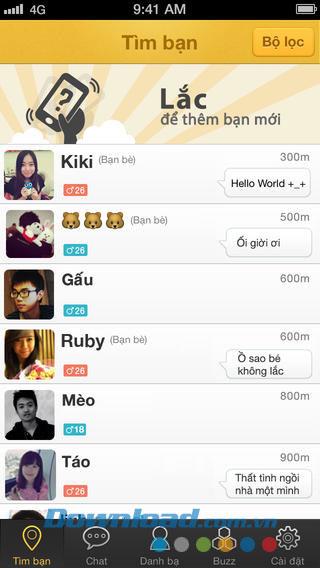 BeeTalk für iOS 1.2.43 - Kostenlose Messaging-Anwendung