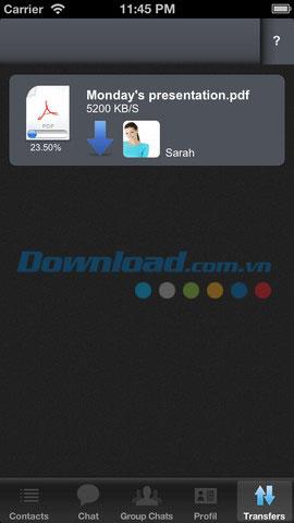 PeeeM pour iOS 2.0.1 - SMS gratuits pour iPhone / iPad